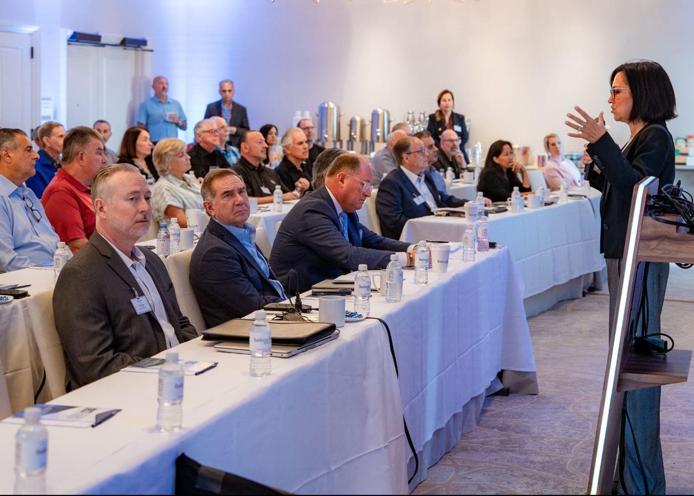 Attendees participating in the CRMBC Annual Member Meeting